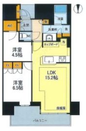 ベイズタワー＆ガーデン 30階 間取り図