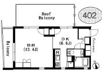 ラティエラ学芸大学 402 間取り図