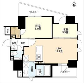 CONOE秋葉原岩本町 7階 間取り図