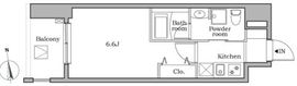 レジディア蒲田2 903 間取り図