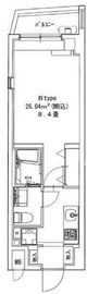 メイクスデザイン門前仲町3 304 間取り図