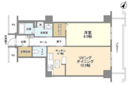 トルナーレ日本橋浜町 15階 間取り図