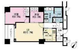 パークハウス赤坂氷川 4階 間取り図