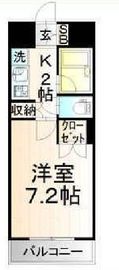 ファミール銀座イースト 2階 間取り図