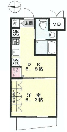 エステムプラザ飯田橋タワーレジデンス 305 間取り図