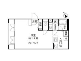 コートヤード南青山 103 間取り図