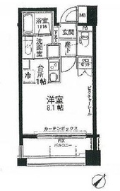 アルス恵比寿メイクス 5階 間取り図