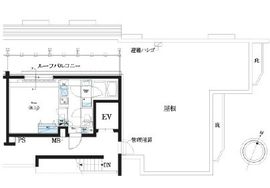 プレミアムキューブ三宿 5階 間取り図