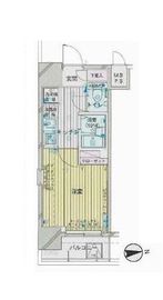 OLIO麻布十番 (オリオ麻布十番) 3階 間取り図