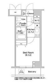 コンフォリア豊洲 424 間取り図