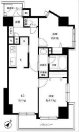 ダイアパレス代官山 9階 間取り図