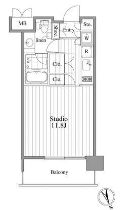 willDo清澄 325 間取り図