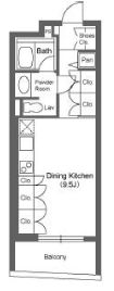 ストーリア神宮前 212 間取り図