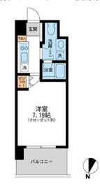 フォレシティ豊洲 203 間取り図