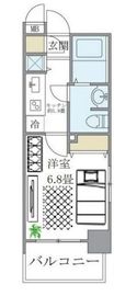 レジデンシア麻布十番 1206 間取り図