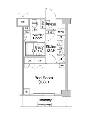 コンフォリア駒場 138 間取り図