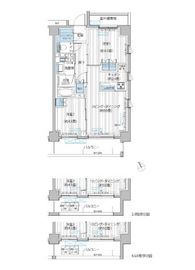 メゾンカルム市谷仲之町 105 間取り図