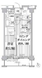 メゾンカルム市谷仲之町 107 間取り図