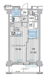 メゾンカルム市谷仲之町 206 間取り図