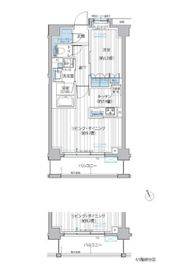 メゾンカルム市谷仲之町 505 間取り図