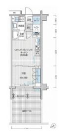 メゾンカルム市谷仲之町 110 間取り図