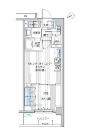 メゾンカルム市谷仲之町 212 間取り図