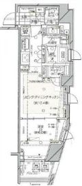 ピアース初台センティア 8階 間取り図