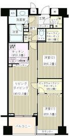 KDXレジデンス日本橋水天宮 404 間取り図