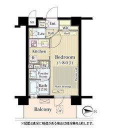 ミアカーサ2 102 間取り図