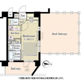 ミアカーサ2 406 間取り図