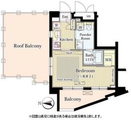 ミアカーサ2 805 間取り図