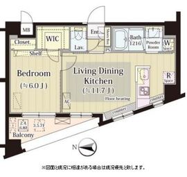 ミアカーサ2 201 間取り図