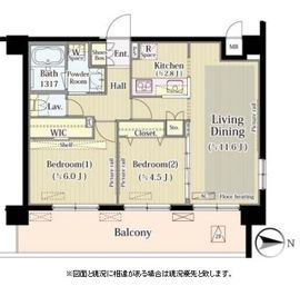 ミアカーサ2 207 間取り図