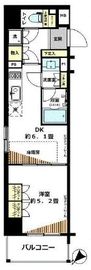 グランスイート東京 3階 間取り図