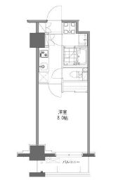 清澄白河レジデンス弐番館 114 間取り図