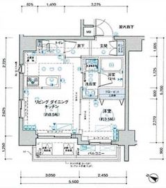 リヴァプール東池袋 4階 間取り図