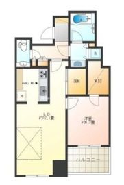 大崎ウエストシティタワーズ ウエスト 23階 間取り図