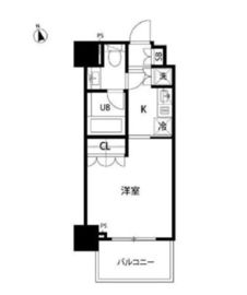 セントラル銀座 1203 間取り図