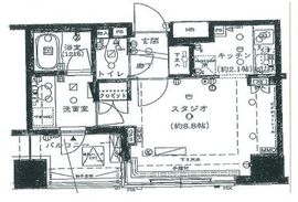 グランスイート代々木 3階 間取り図