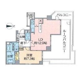 エルラフィナ白金 3階 間取り図