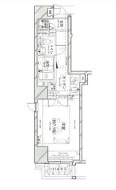 パレステュディオ六本木 12階 間取り図