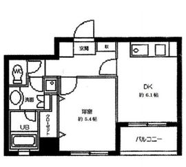 ラクラス田原町 803 間取り図