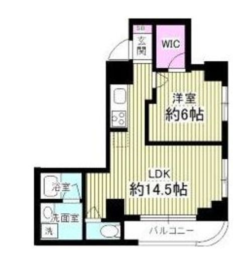 グランデュオ小石川 203 間取り図