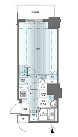 フェニックス西参道タワー 3階 間取り図