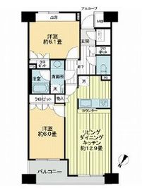 エフローレ日本橋浜町 12階 間取り図