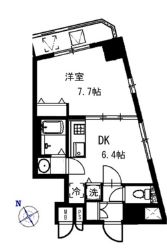 KDXレジデンス元浅草 304 間取り図