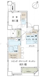 アスコットパーク日本橋久松町 9階 間取り図