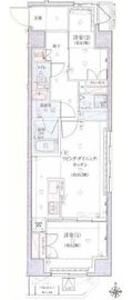 リヴシティ両国四番館 4階 間取り図