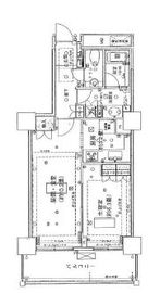 代官山アドレス ザ・タワー 6階 間取り図