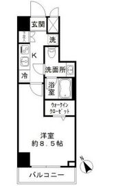 ルシェーヌ恵比寿 101 間取り図